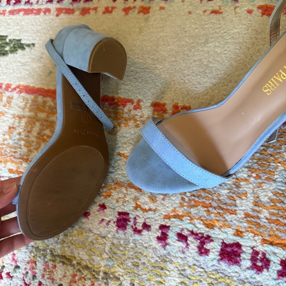 Light Blue Heels - Picture 3 of 3